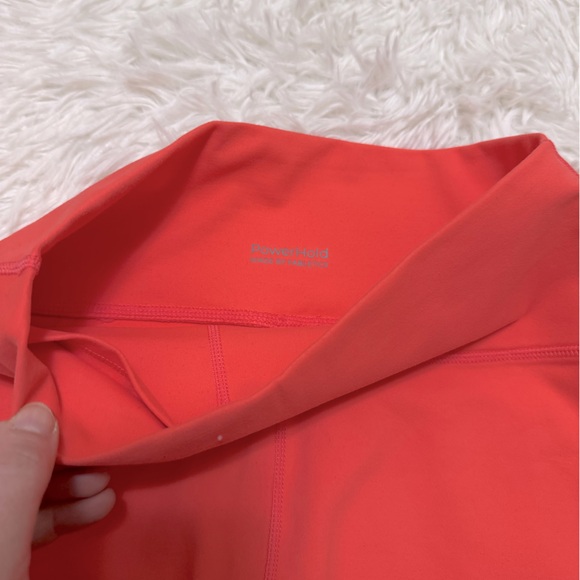 Fabletics Orange Shorts Fabletics Athletic Shorts Orange Fabletics Biker Shorts - Picture 3 of 5